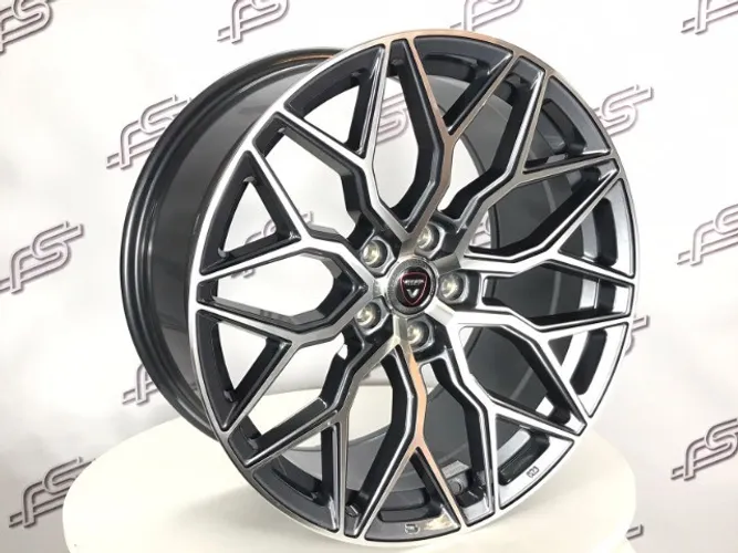 Rodas Vittoria Detroit Grafite Diamantado 5x112 - 19x8,5 e 19x9,5