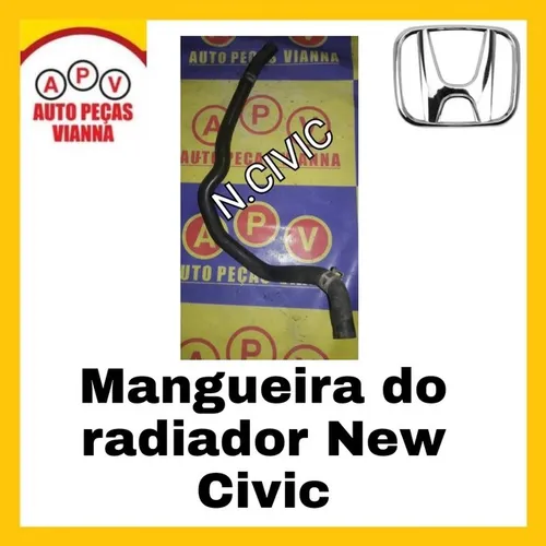 Mangueira do radiador New civic 