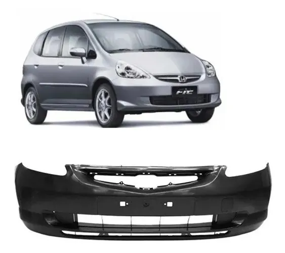 Capa Parachoque Dianteiro S/ Furo Milha Fit 2005 2006 A 2008