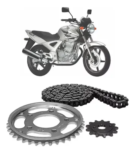 Kit Relação Transmissão Cofap Honda Cbx 250 2001-2008