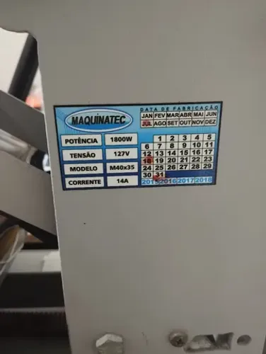 Prensa plana Maquinatec 40x35