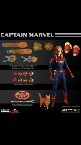 Captain Marvel Mezco One12 Collectibles 