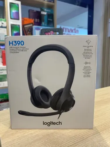 Headset Logitech H390 - Novo Lacrado - Loja Fisica