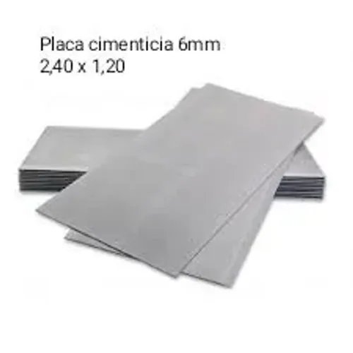 Placa cimenticia 6mm