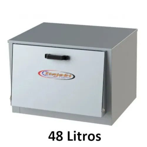 Forno Metvisa 48L Baixa Pressão com Tampa de Inox - Itajobi Fogões