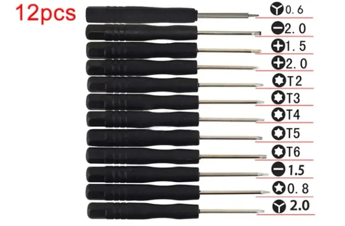 Chaves De Precisão Para Apple Iphone 7 Smartphone Tablet  Kit 12 Mini Arduino COD-FR48 