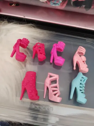 Lote de sapatos Barbie originais sem par