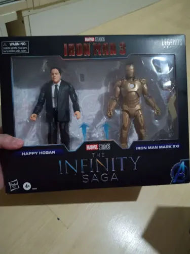 Happy Hogan e Mark 21 Marvel Legends Two Pack Hasbro