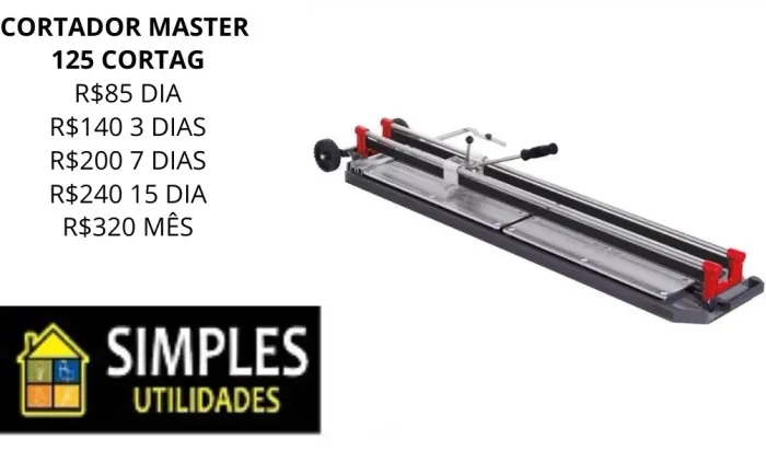 Cortador cortag Riscadeira 1,25