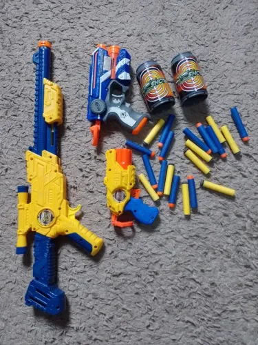 Kit lançador de dardos Nerf/X shot 