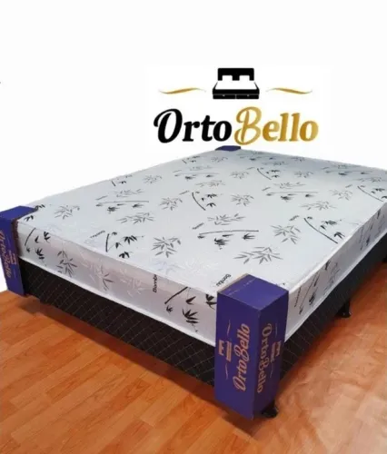 Cama Box Casal Monaco 138x188 - Ortobello Frete Grátis Parcelamos Em Até 12X S/Juros