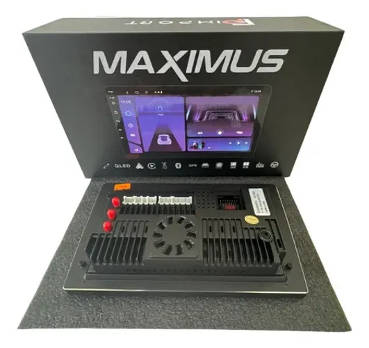 Multimídia 9 Octa Core 4/64gb C/chip Tela Qled Carplay Gps