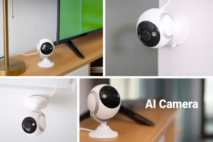Câmera de Segurança Espiã IP Inteligente Wifi Onvif Infravermelho