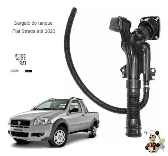 Gargalo do Tanque Fiat Strada até 2020