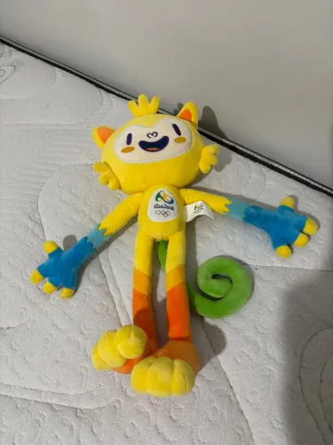 Mascote Vinicius Olimpiadas Rio 2016 Pelucia Original