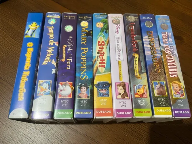 Coleção VHS filmes da Disney