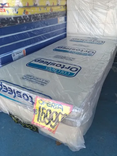 Solteirão Colchão Ortosleep com base - Promoção Imperdível!