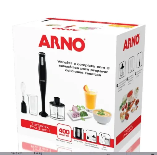 Mixer Arno Turbomix 127v NOVO
