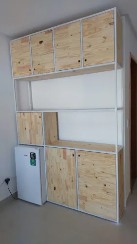 Estante Industrial em pinus