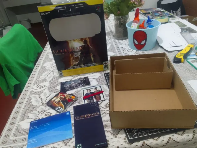 Caixas de vídeo game personalizada