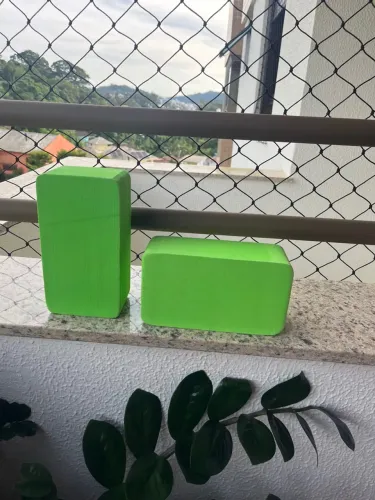 Kit 2 Bloco de yoga 23x13x8 - Tijolinho para Ioga e pilates