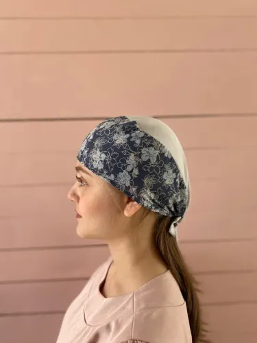 Touca Cirúrgica Feminina Floral