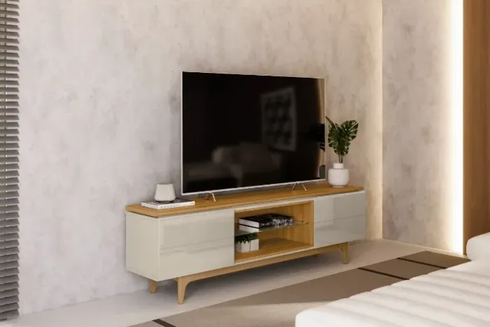 Rack Miami Linea Brasil Tauari/Off White - Entrega Rápida! 