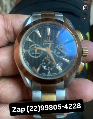 Omega Seamaster Aqua Terra Chronograph Bicolor