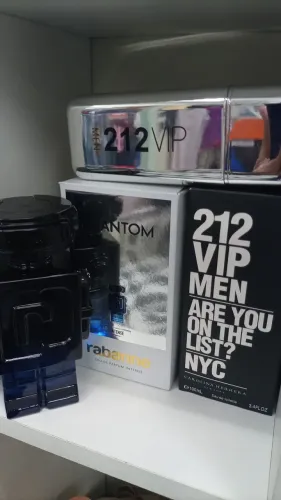 PROMOÇÃO PARA OS PAIS.Perfumes Masculinos 212 VIP e Phantom - Original