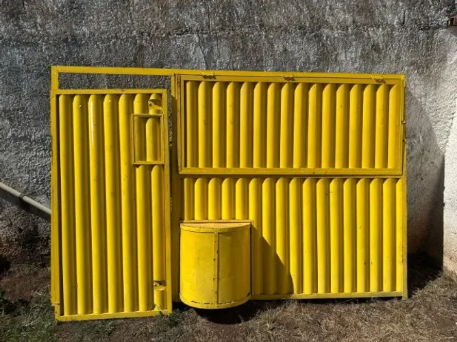 Grade de Atendimento com Porta e Roleta Para Comércio Ideal para Distribuidora de Bebidas.