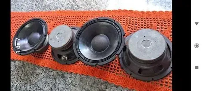 alto falante 8 polegadas 200w rms 04 unidades 8 ohms