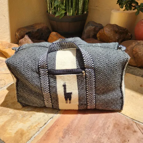 Bolsa, Mala de tecido Peruana - Boliviana - Chilena, Viagem, Unissex