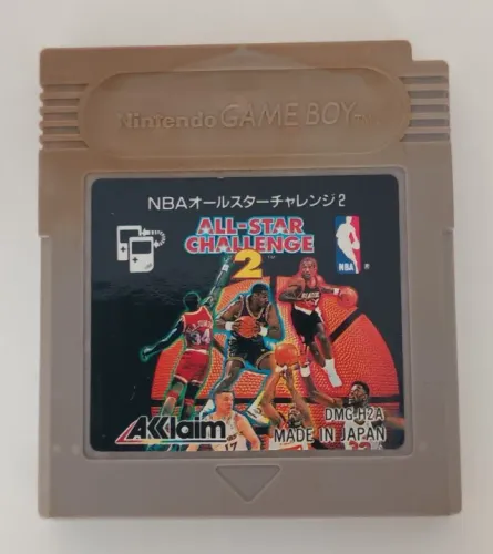 Jogo de Game Boy - NBA All-Star Challenge 2 (Japonês)