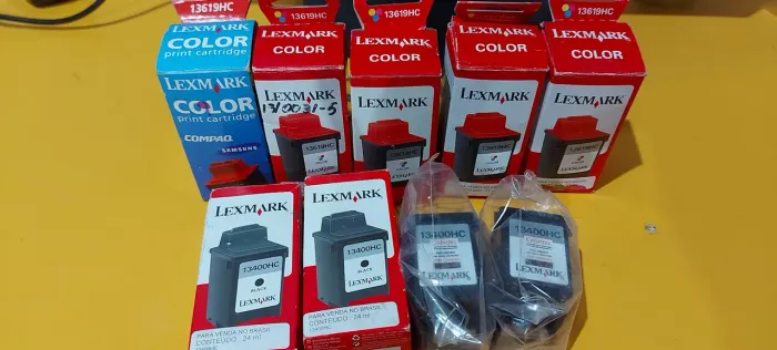 Cartuchos de Impressora Lexmark 13619HC e 13400HC