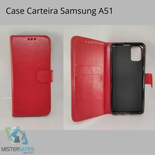 Capa Case Carteira Flip Samsung Galaxy A51 - COD 1042