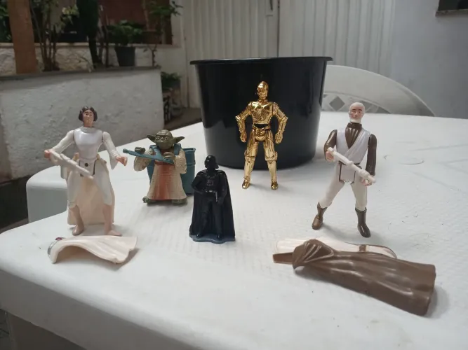 Bonecos star wars miniatura