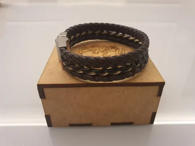 Pulseira de Couro CaliforU West Coast - NOVA