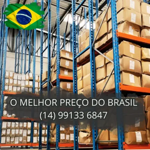Porta palete estrutura de aço para estoque de produtos