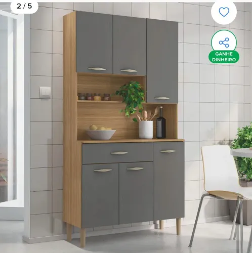 Oferta em armário de cozinha