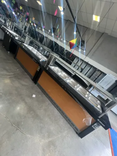 Buffet completo Gelopar 10 cubas quente 8 cubas frio - pronta entrega 