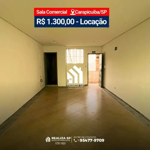 Sala Comercial Para Locação - Parque Jandaia, Carapicuíba/SP!!!