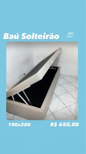 Cama box solteiro
