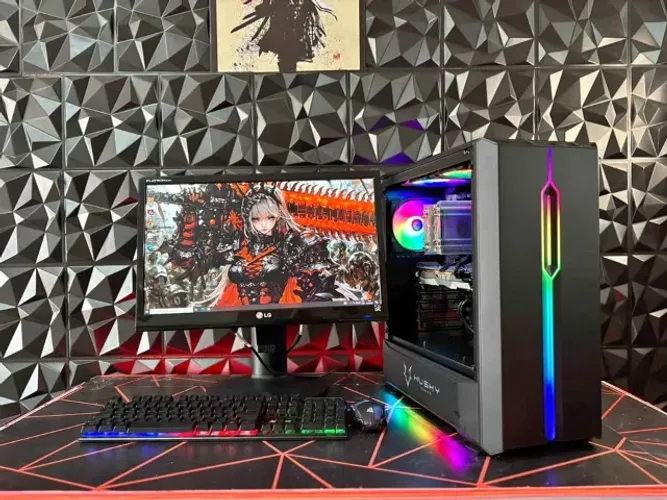 Pc gamer completo i5 8° - 1050 GTA 5 COD WARZONE