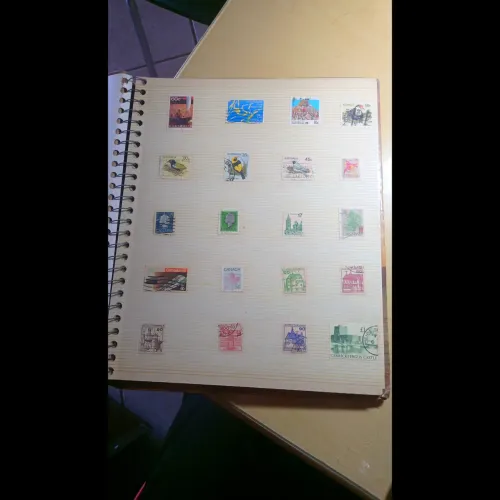 Selos antigos de vários países