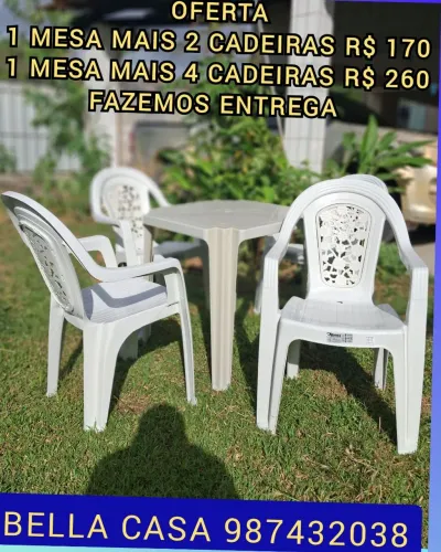 MESA CANADA BRANCA 8MMS PRONTA ENTREGA