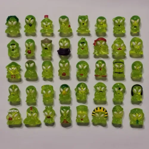 Coleção Completa Gelocósmicos Coca-Cola Verde