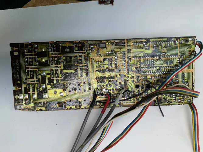 Placa frontal receiver Sony STR-VX30BS