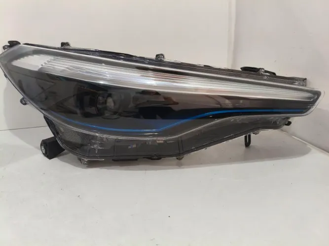 FAROL COROLLA CROSS LED FRISO AZUL DIREITO 2021/2024 USADO ORIGINAL 