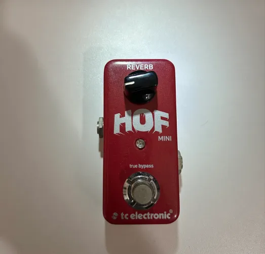 Pedal Tc Electronic Hall of Fame Mini (Reverb HOF Mini)