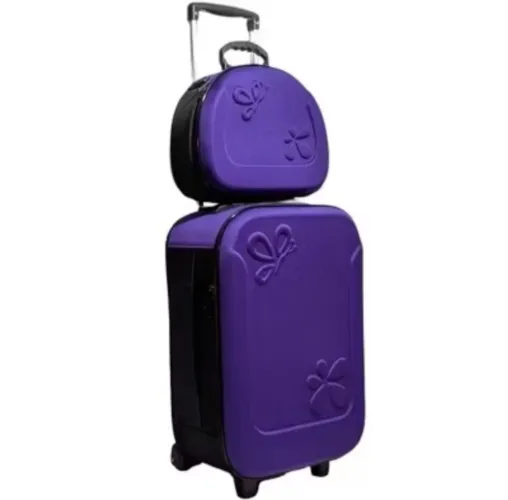 Mala de Bordo para Viagem 10kg + Frasqueira Necessaire